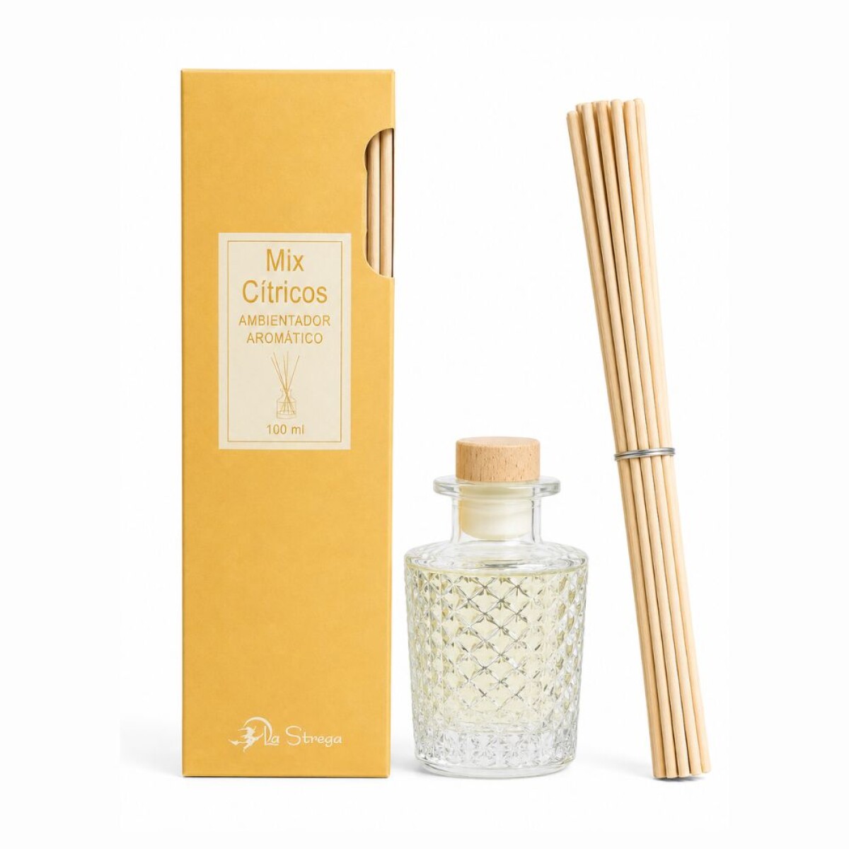 DIFUSOR AROMATICO LA STREGA 100 ML - Mix Citricos 