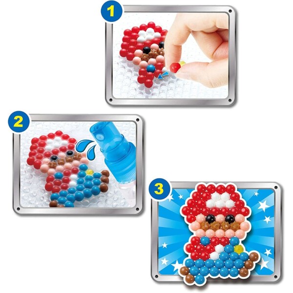 Aquabeads Kit Personajes Super Mario Manualidades Juguete Aquabeads Kit Personajes Super Mario Manualidades Juguete