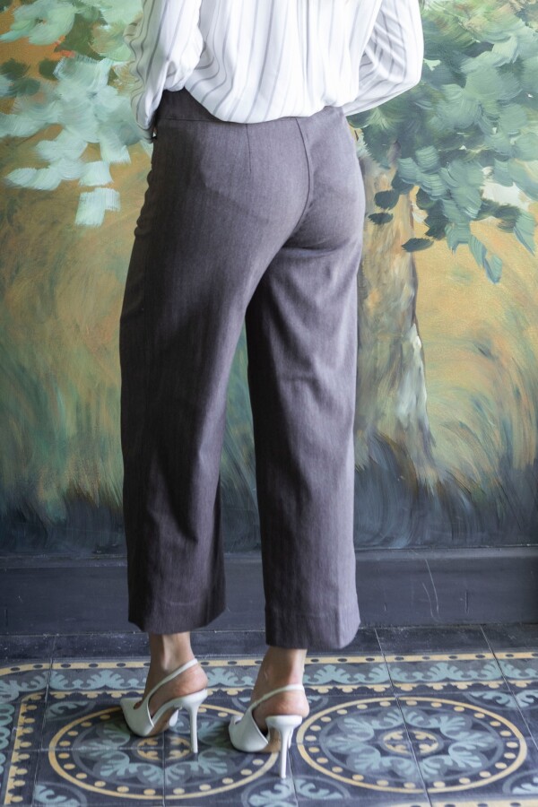 Pantalon Wide TOSTADO