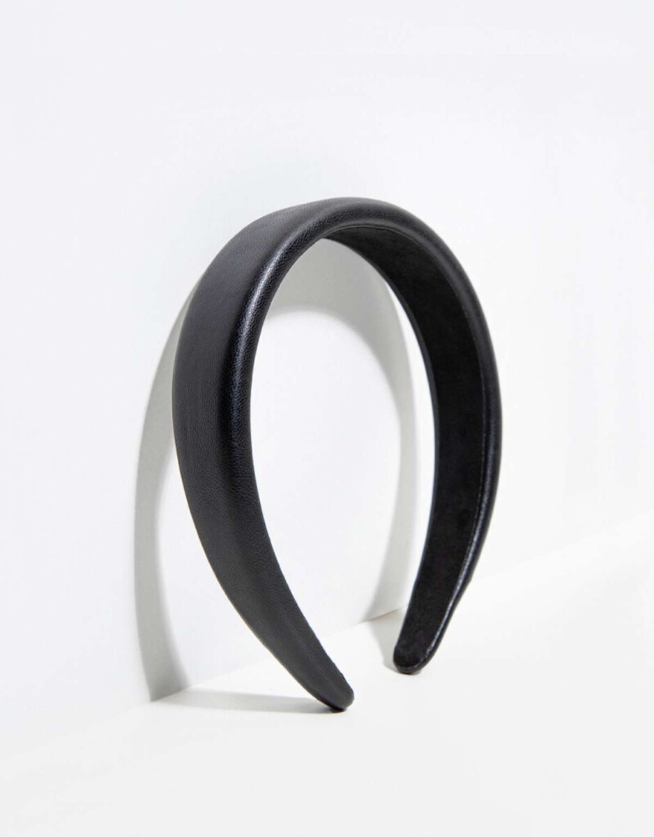 Vincha Semi Puffy - Negro 