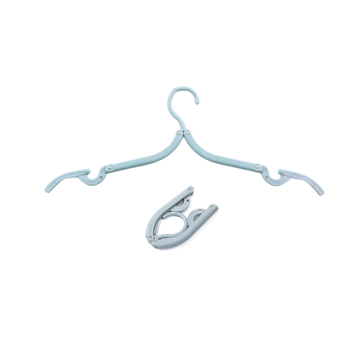 Percha plegable - Celeste 