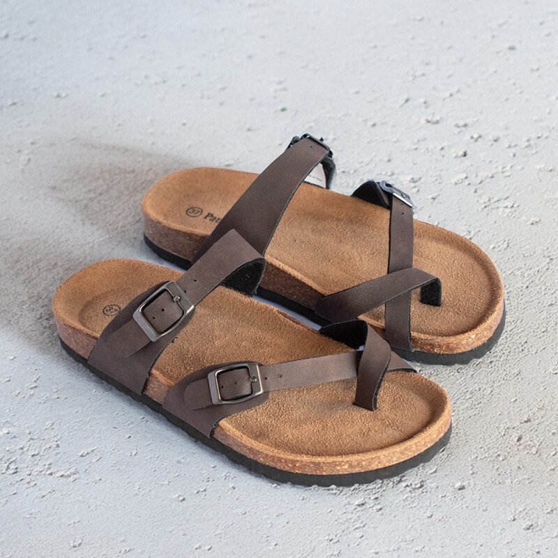 Sandalia de dama Panama Jack COFFEE