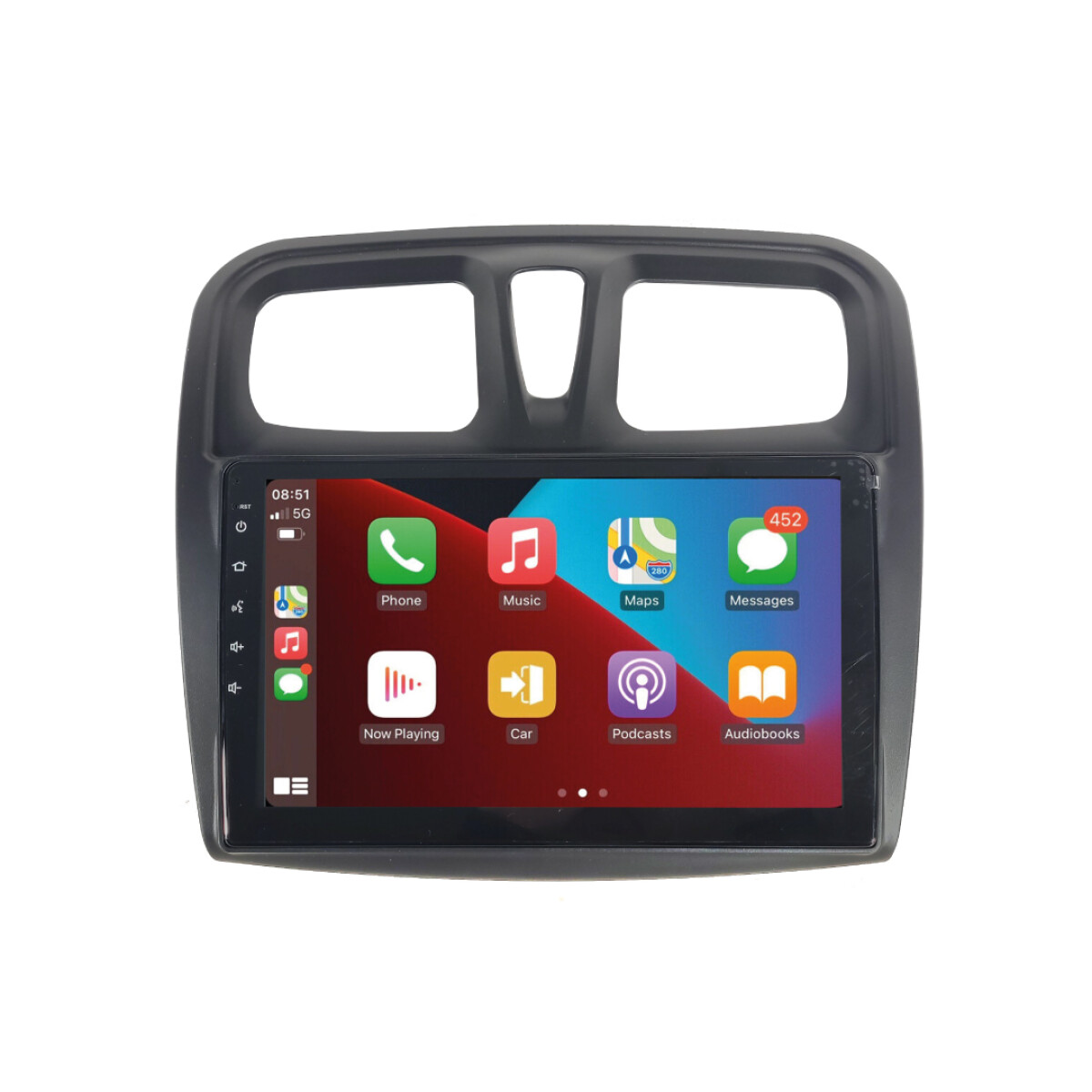 Radio Multimedia Renault Logan Pantalla 10" Car Play/ Android Auto 