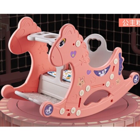 Caballito Balancín Mecedor Plástico 309 ROSA