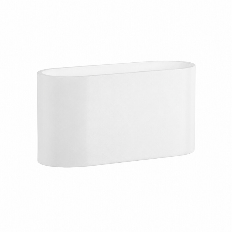 ABOGAG9 Lámpara Bidireccional Golden Oval Blanca