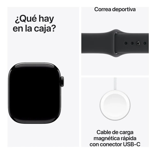 Smartwatch Apple Serie 11 46mm M/l Bluetooth SMARTWATCH APPLE S11 46 NEGRO/NEGRO M/L