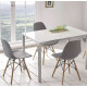 Silla Eames Gris | Diseño Nórdico | Patas de Madera | Comedor, Cocina y Oficina Silla Eames Gris | Diseño Nórdico | Patas de Madera | Comedor, Cocina y Oficina