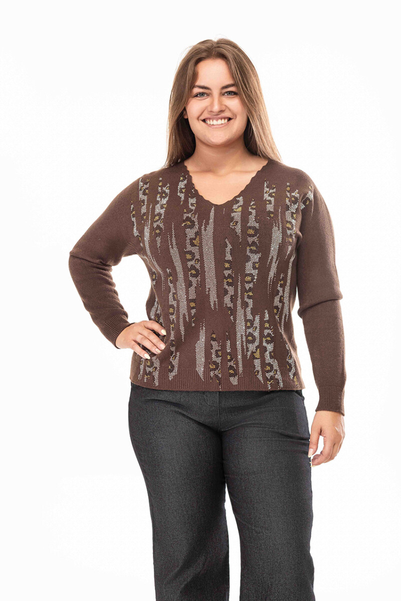 Sweater Roma - Marron 