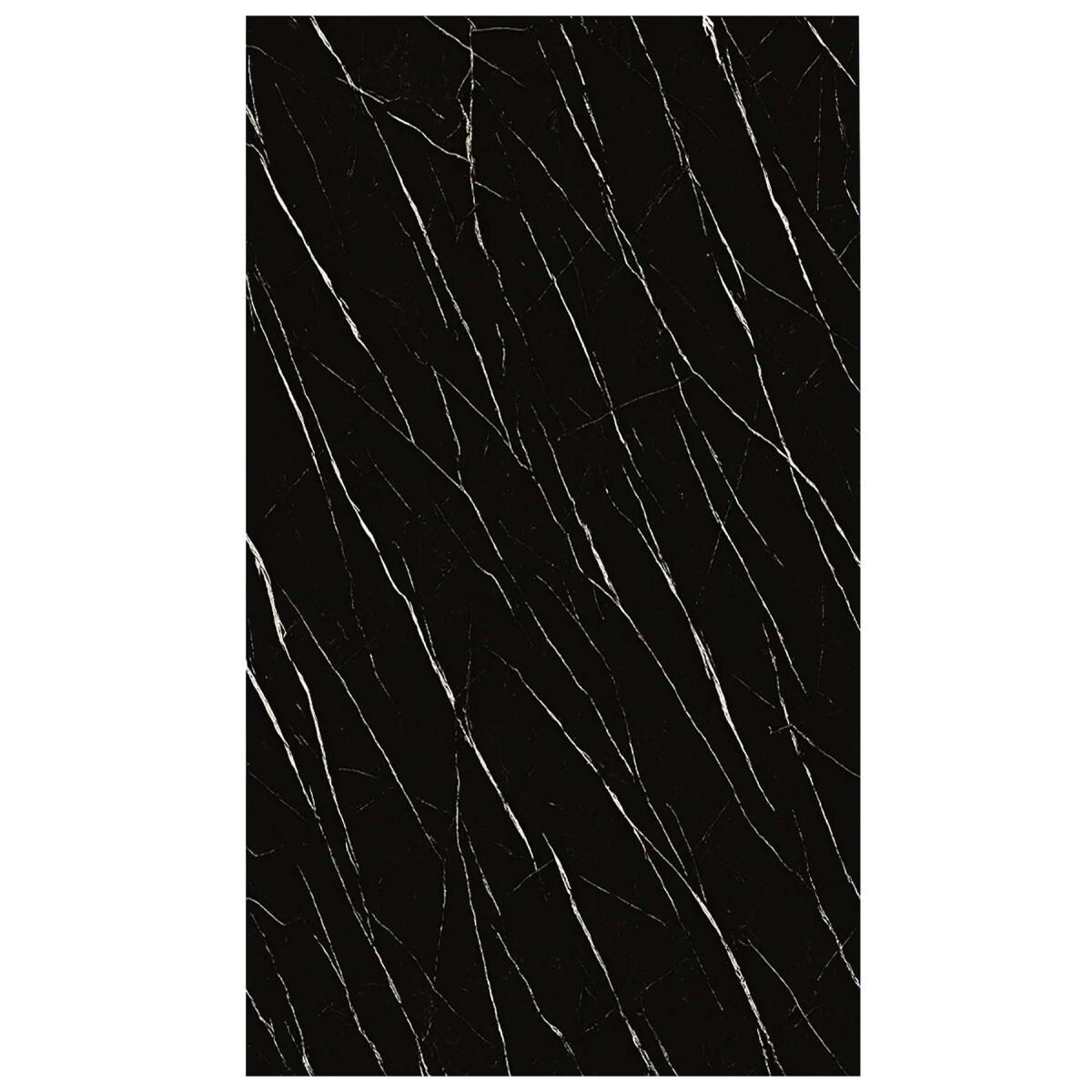 Placa PVC Símil Mármol 2,44 x 1,22 m - Diseño Mármol Negro 