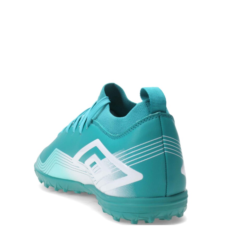 Championes de Fútbol Hombre Umbro Vibe TF Verde Agua - Blanco