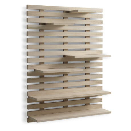Estante pared KETTINGE 6 est natural Natural