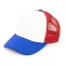 Gorro visera trucker Rojo y Royal