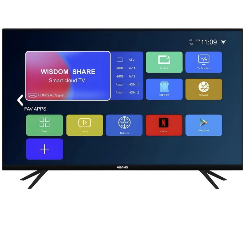 Rack con Panel para TV + TV Asano 50" Smart FHD Rack con Panel para TV + TV Asano 50" Smart FHD