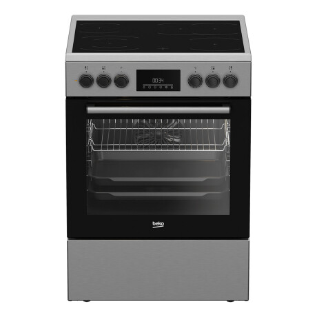 COCINA ELECTRICA VITRO ELECTRICA GRIS BEKO FBM67320XS