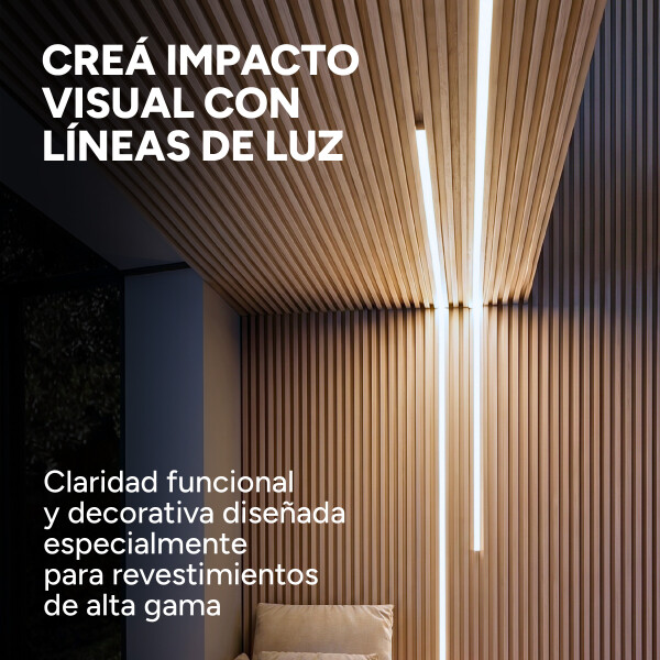 Repuesto Barra LED para Panel WPC 100 cm Encastrable Neutra