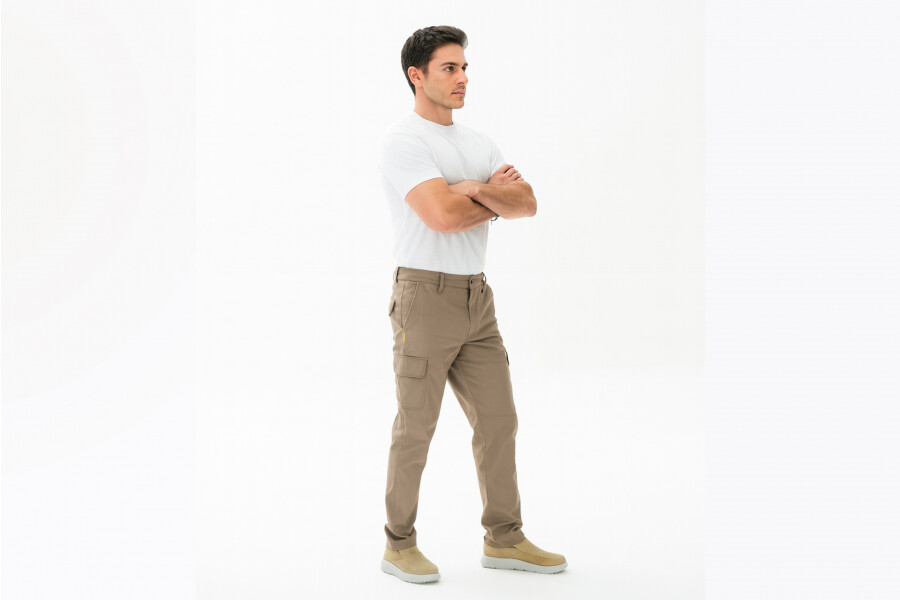 PANTALON STURIO ELASTIZADO Beige