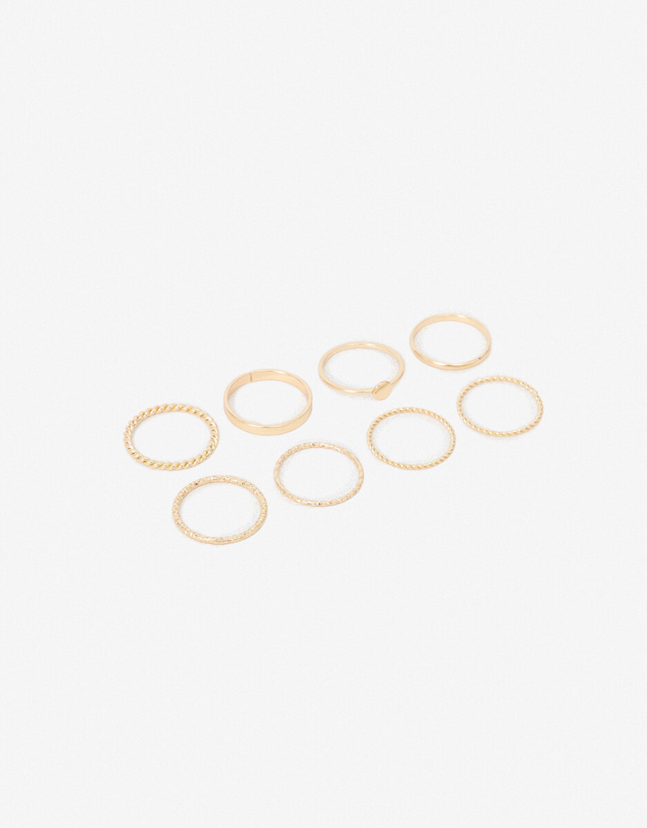 Set De Anillos 