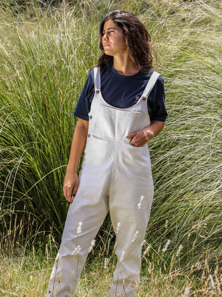 Remera algodón Azul
