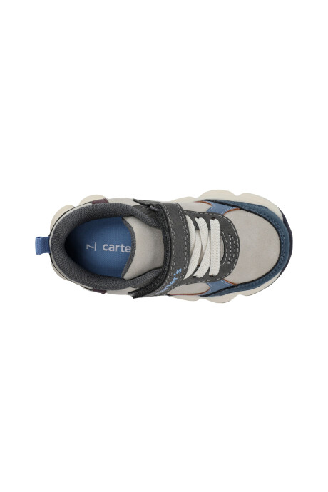 Championes con velcro, diseño colorblock Sin color