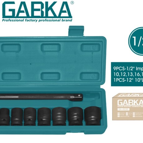 JGO D/TUBOS GABKA 10 PZAS GA-48285.- JGO D/TUBOS GABKA 10 PZAS GA-48285.-