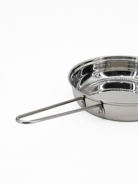 SARTEN ACERO INOXIDABLE PLATEADO