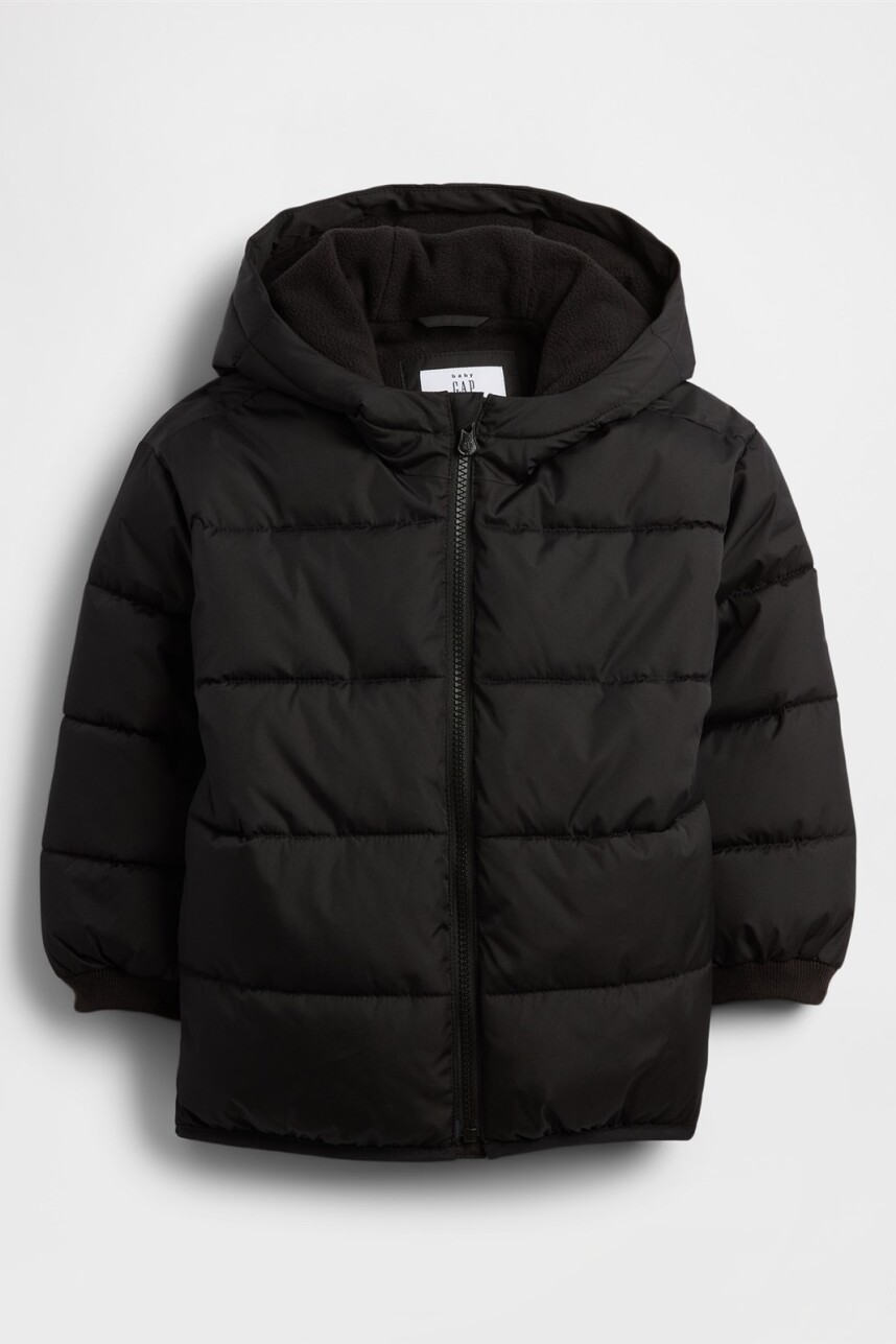 Campera Puffer Toddler Niño Black