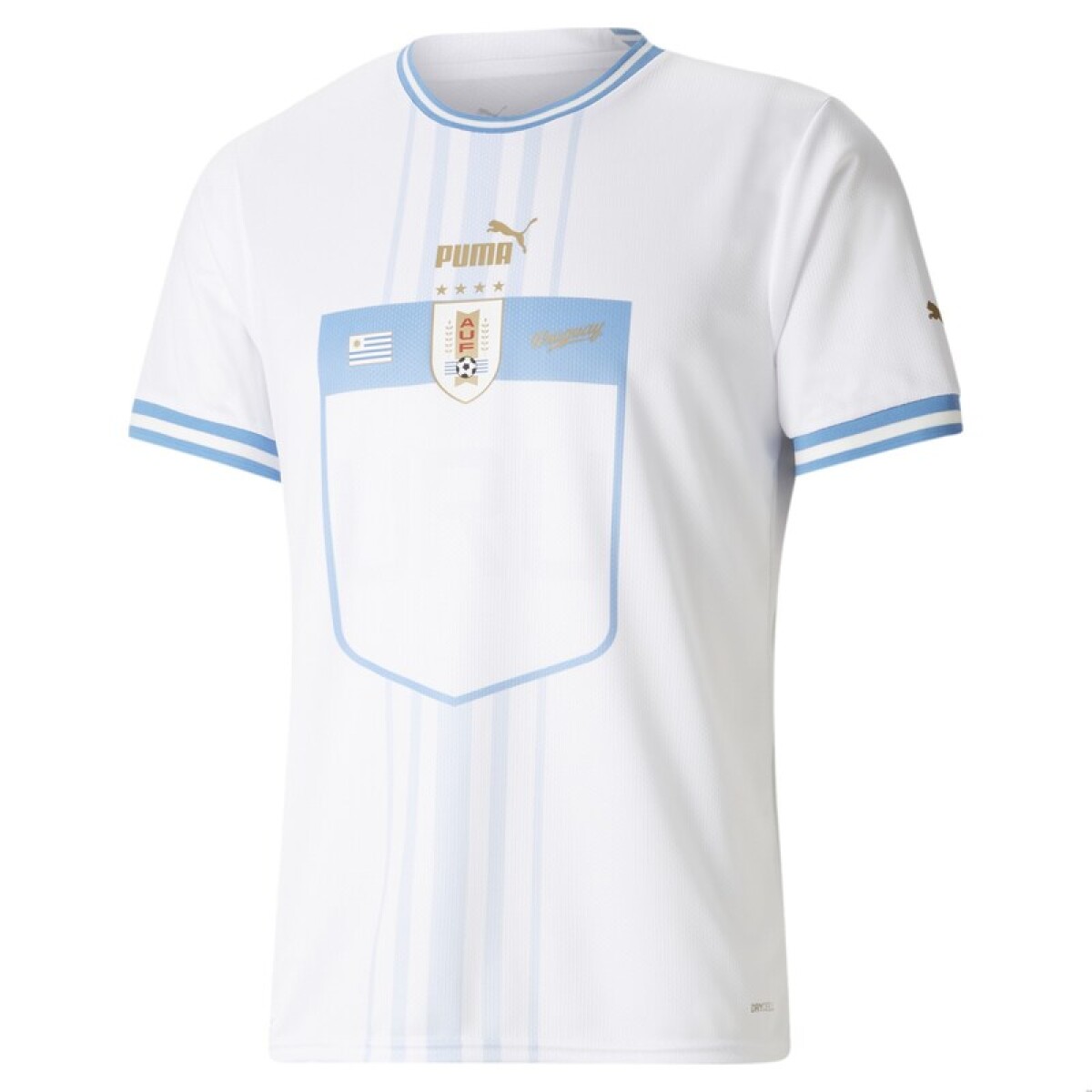 Puma Camiseta Alternativa Uruguay 2022 - 770285-01 - - Blanco 