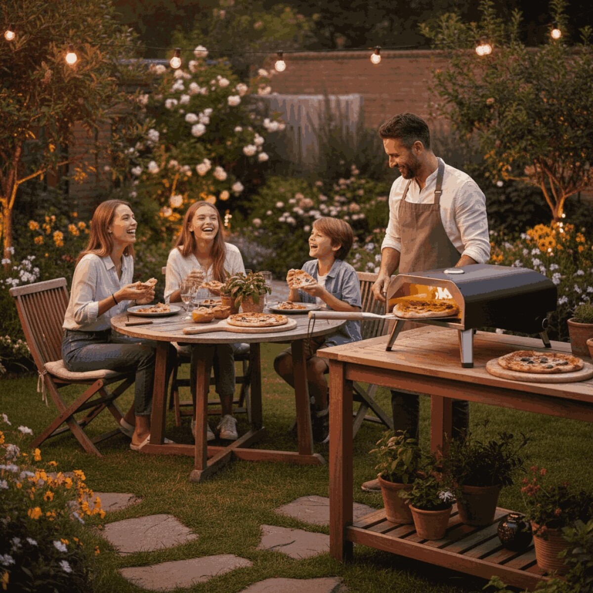 HORNO DE PIZZA A LA PIEDRA A GAS 