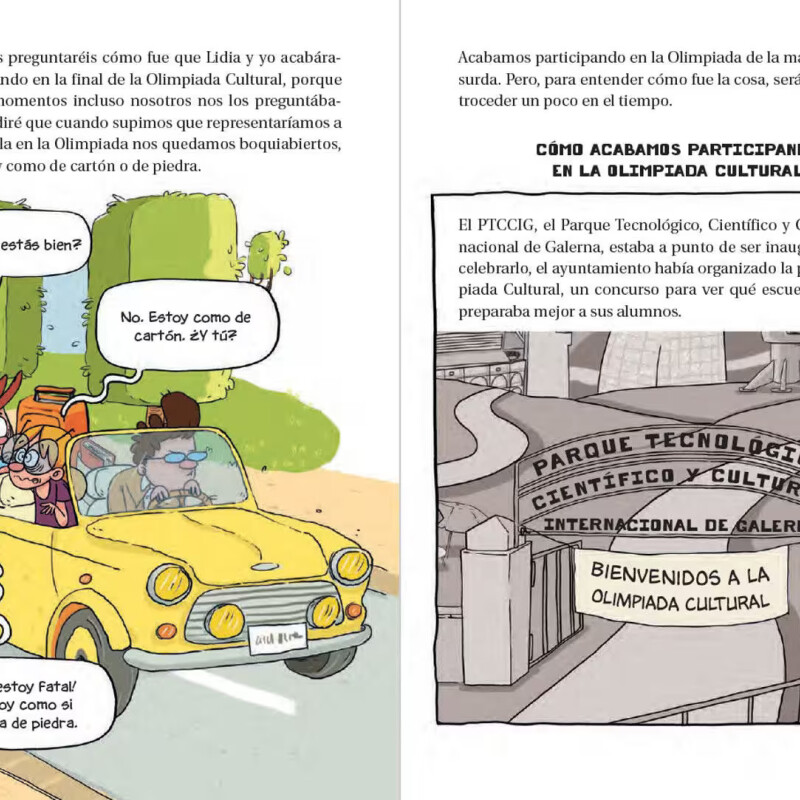 Agus y los Monstruos 13. Olimpiada cultural Agus y los Monstruos 13. Olimpiada cultural