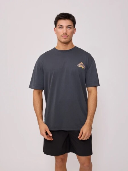 T-SHIRT RUSTY ALORIN GRIS