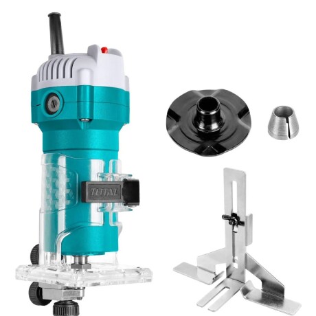 Router, Trompo, Fresadora De Mano Total 600w - Encastre 6mm, 1/4'', 34.500rpm Router, Trompo, Fresadora De Mano Total 600w - Encastre 6mm, 1/4'', 34.500rpm