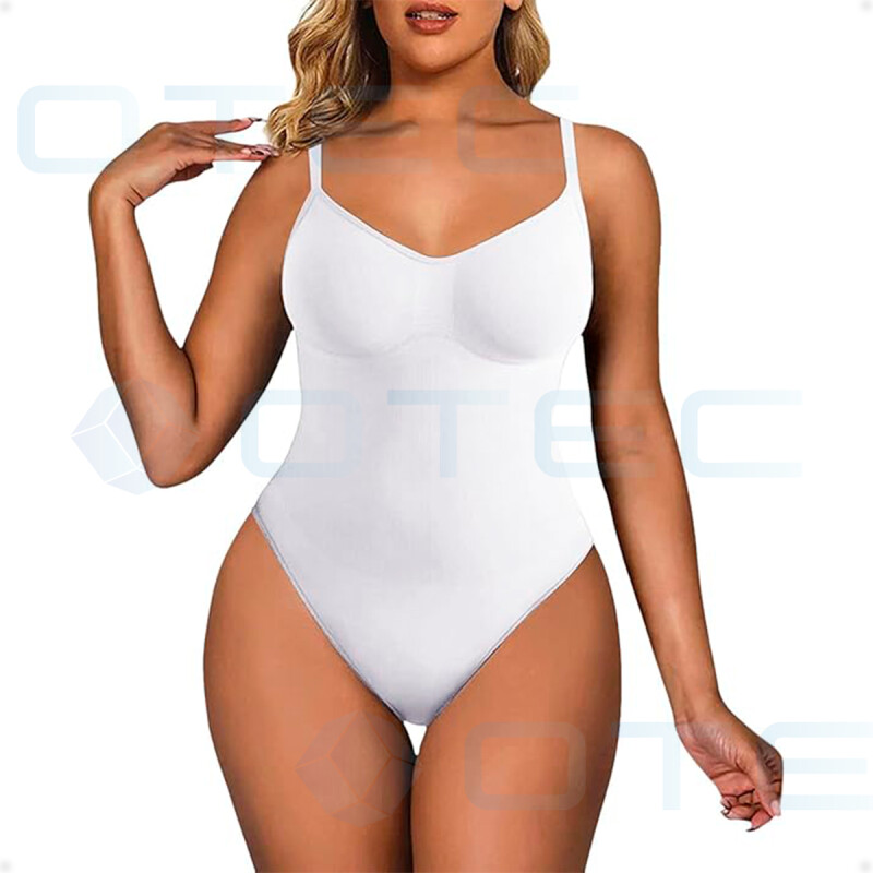 Body Modelador Sin Costura Blanco Talla S-M