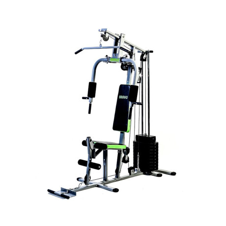 Gimnasio Multifunción Bravo Inox/Verde