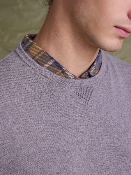 SWEATER TRAFUL 3.0 GRISMARRON