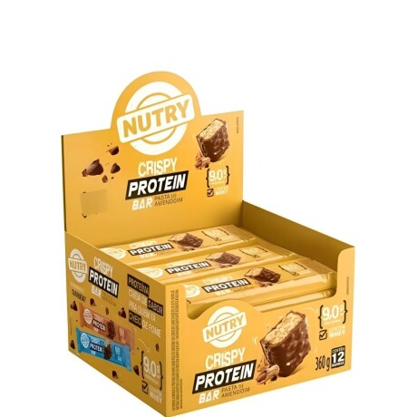 Barra de proteina 30g x12 Nutry Maní