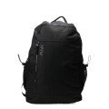 Mochila Push De Tela con Bolsillo Lateral Negro