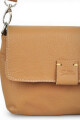 Morral con solapa chico Tostado