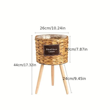 Set de 3 macetas Maldivas Marron