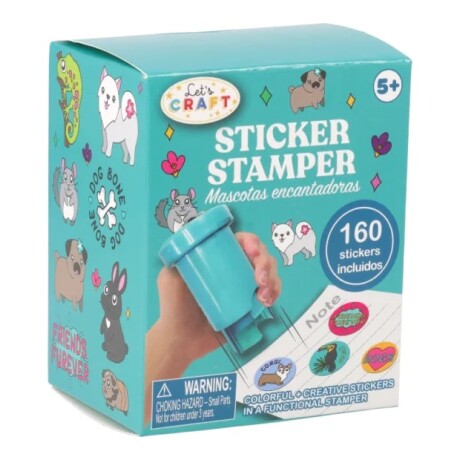 Sello de Stickers Mascotas encantadoras