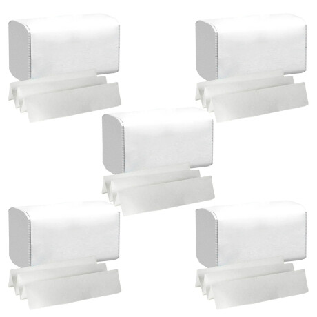 Set x5 Papel toalla interef Tulipa Eco BLANCO