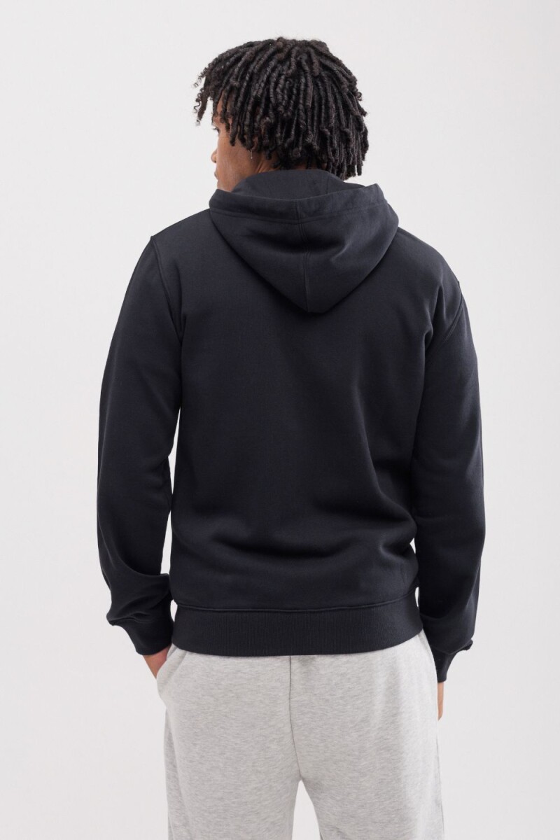 Campera de felpa Madrid Negro