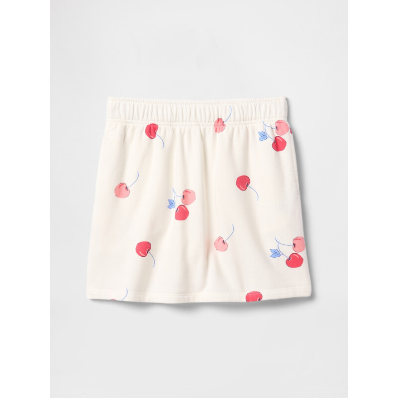 JPN MB FLEECE SKORT CHERRY PRINT