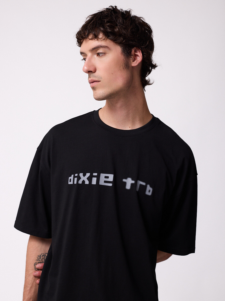 T-SHIRT ISCLA DIXIE Negro