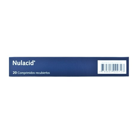Nulacid 150 x20 comprimidos antiÃ¡cido Nulacid 150 x20 comprimidos antiÃ¡cido