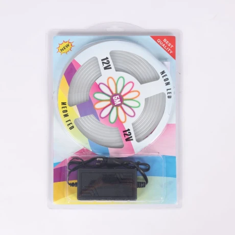KIT COMPLETO CINTA TIRA LED NEON FLEXIBLE 5 METROS BLANCO KIT COMPLETO CINTA TIRA LED NEON FLEXIBLE 5 METROS BLANCO