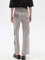 Pantalon Zeballa Gris Claro