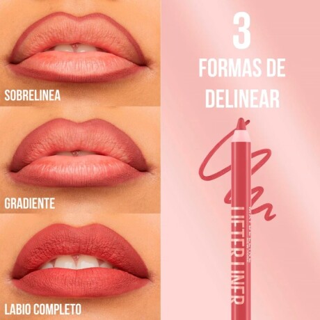 Maybelline Delineador de Labios Lifter Liner Nº6 Line Leader Maybelline Delineador de Labios Lifter Liner Nº6 Line Leader