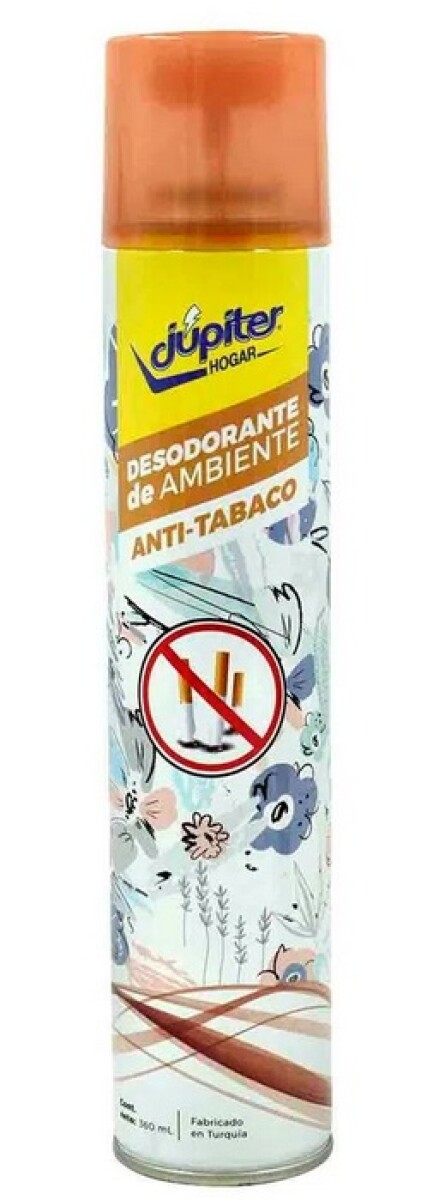 DESODORANTE AMBIENTE JUPITER AER 360 ML ANTI TABACO 