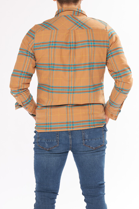 CAMISA TAGO RUSTY MarrÓn