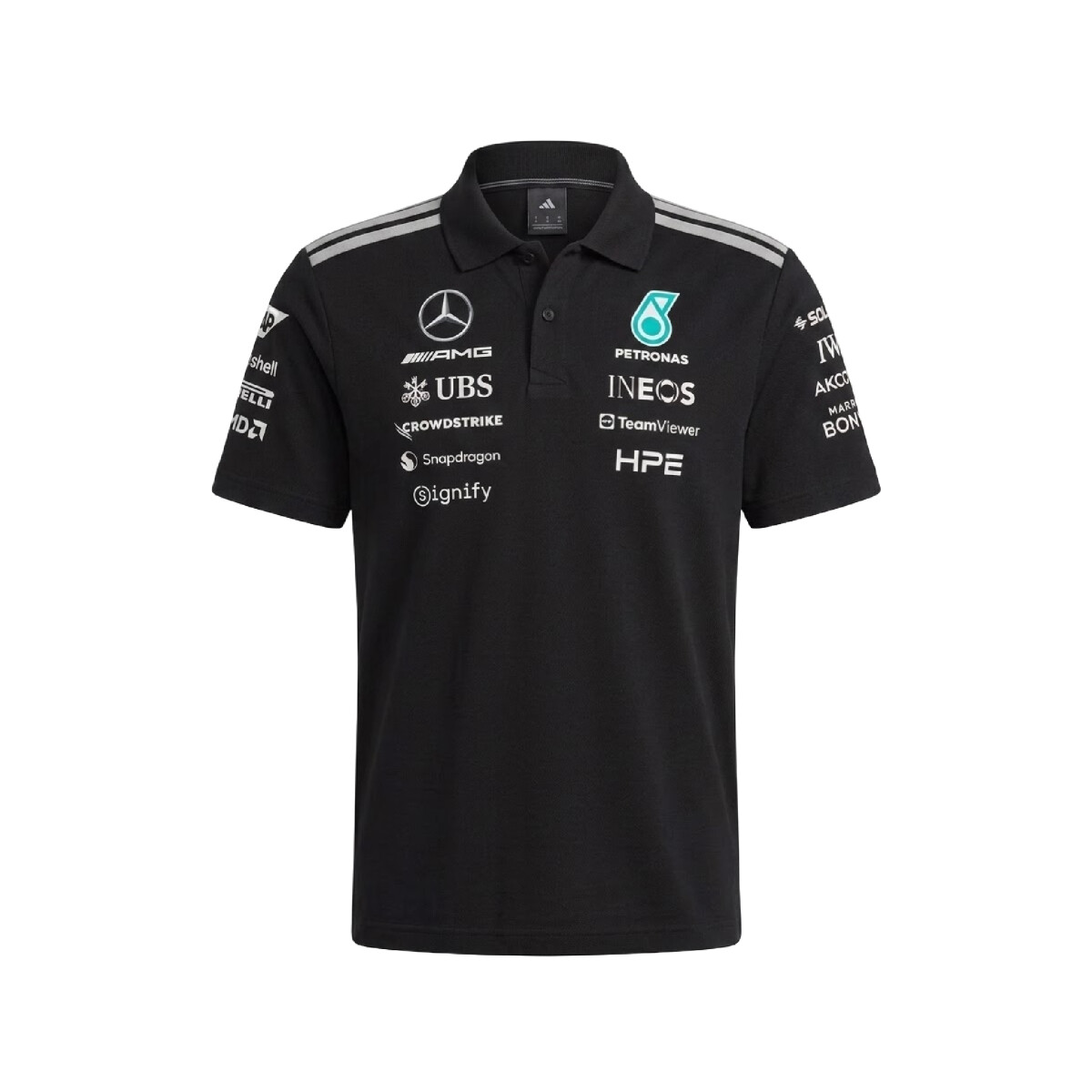 Remera adidas Polo Mercedes-AMG Petronas Formula 1 - Black 